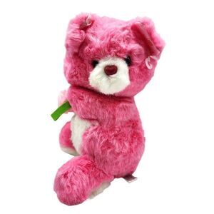 Wal-Mart Valentines Pink Rabbit Stuffed Animal Plush Toy Gift 11"